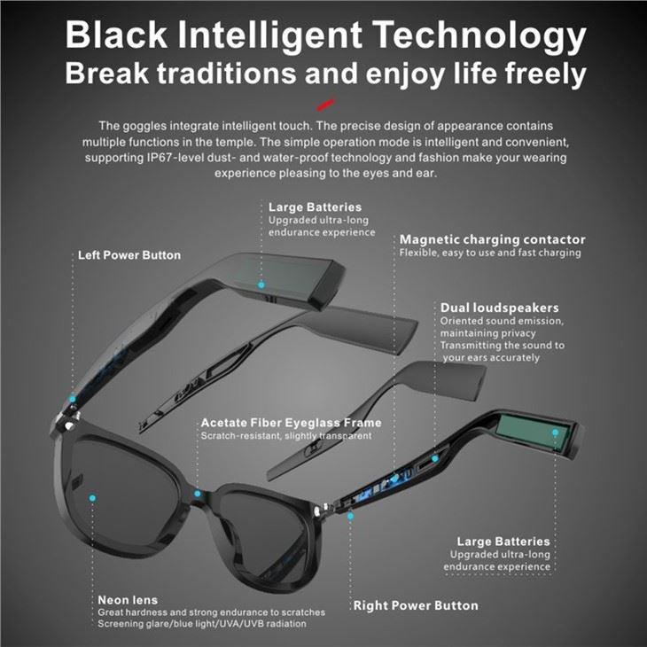 Bluetooth Smart Music Sunglasses